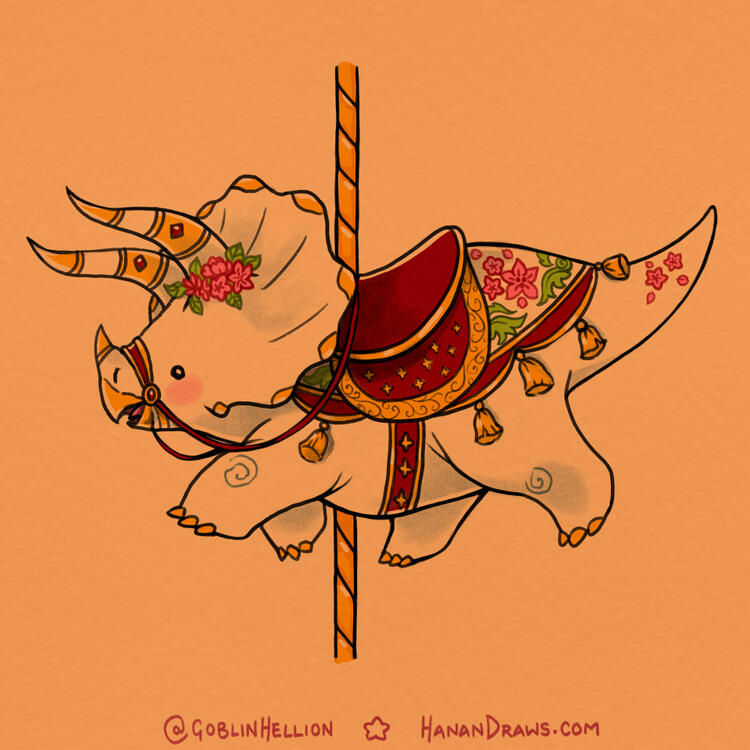 Dinosaur Carousel: Triceratops Dinosaur Carousel: Triceratops
