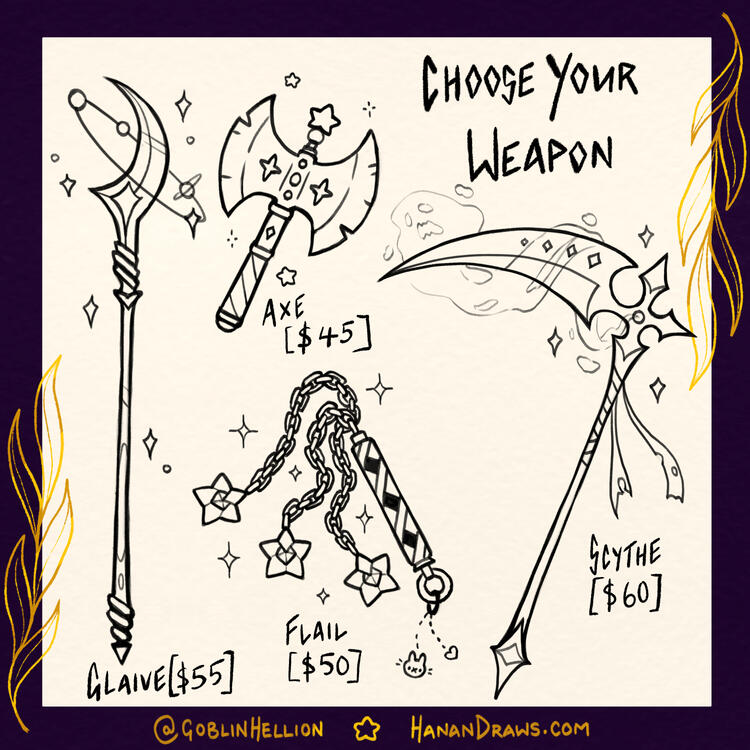 Choose your weapon Choose your weapon