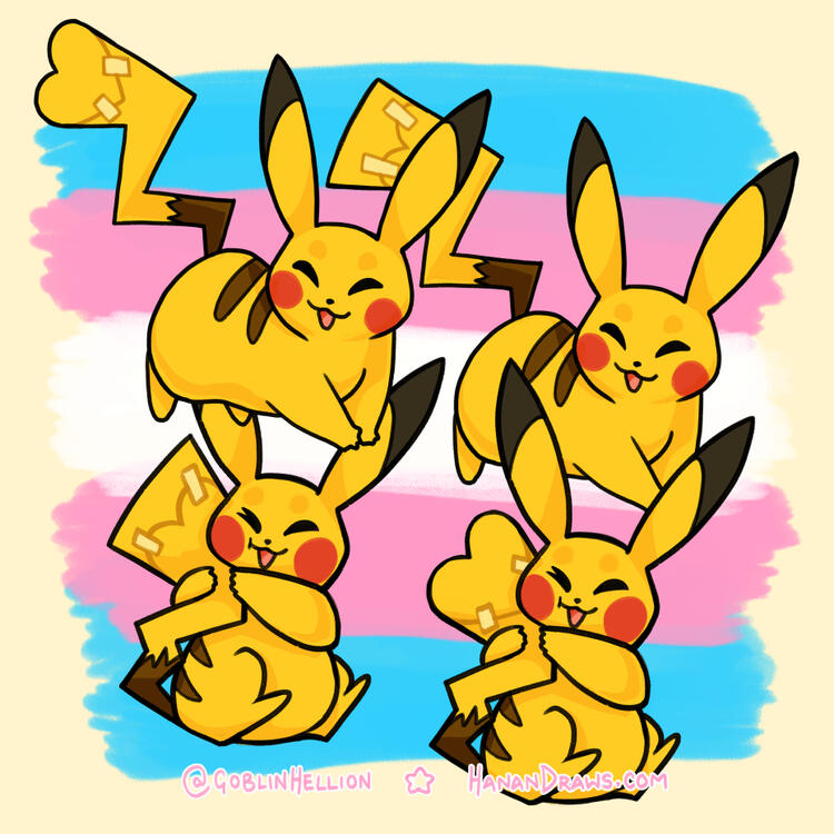 trans pikachus trans pikachus